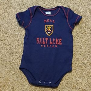 Real Salt Lake MLS soccer fan onesie